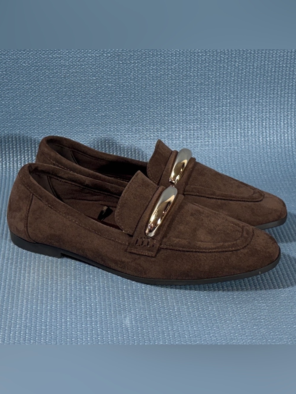 Seychelles Dark Brown Suede Slip On Loafers Women’s Size 7.5